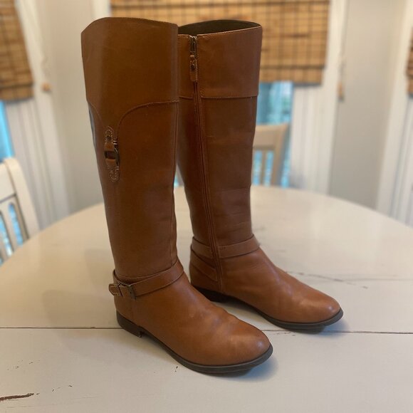 Sperry Top-Sider Women's Victory Ride Leather Riding Boots - Picture 1 of 9